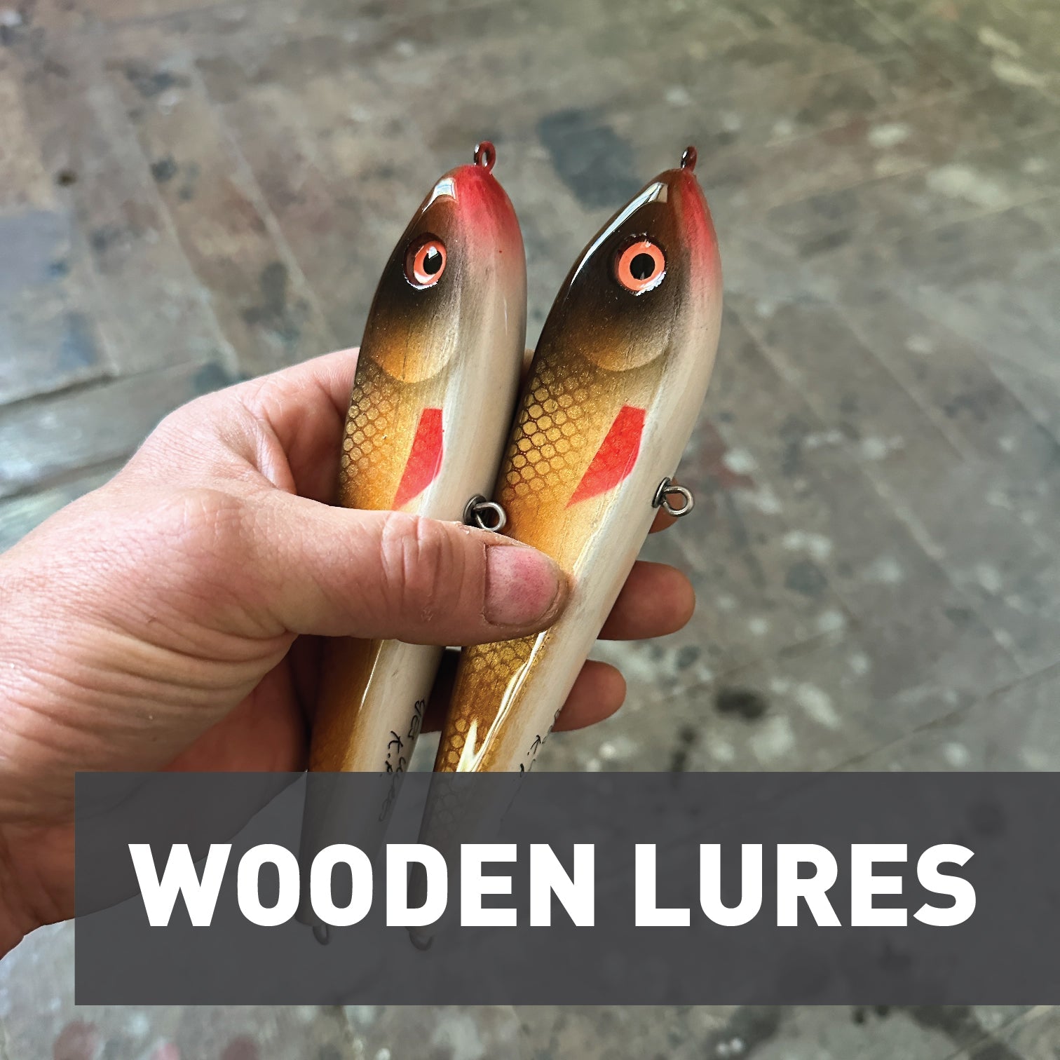 Wooden lures