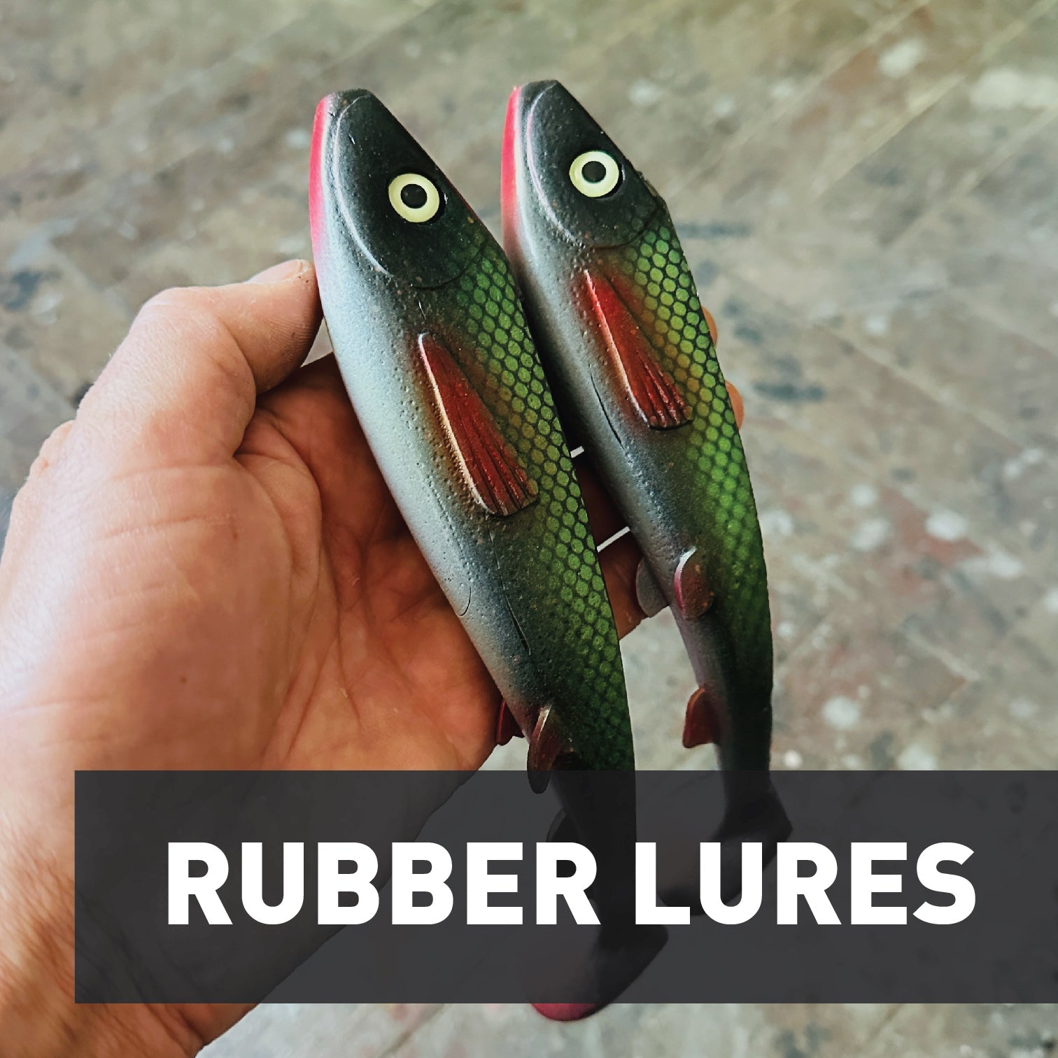 Rubber lures