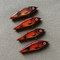 Johnny Jerk dark orange, 14cm, slow sinking, about 80 grams