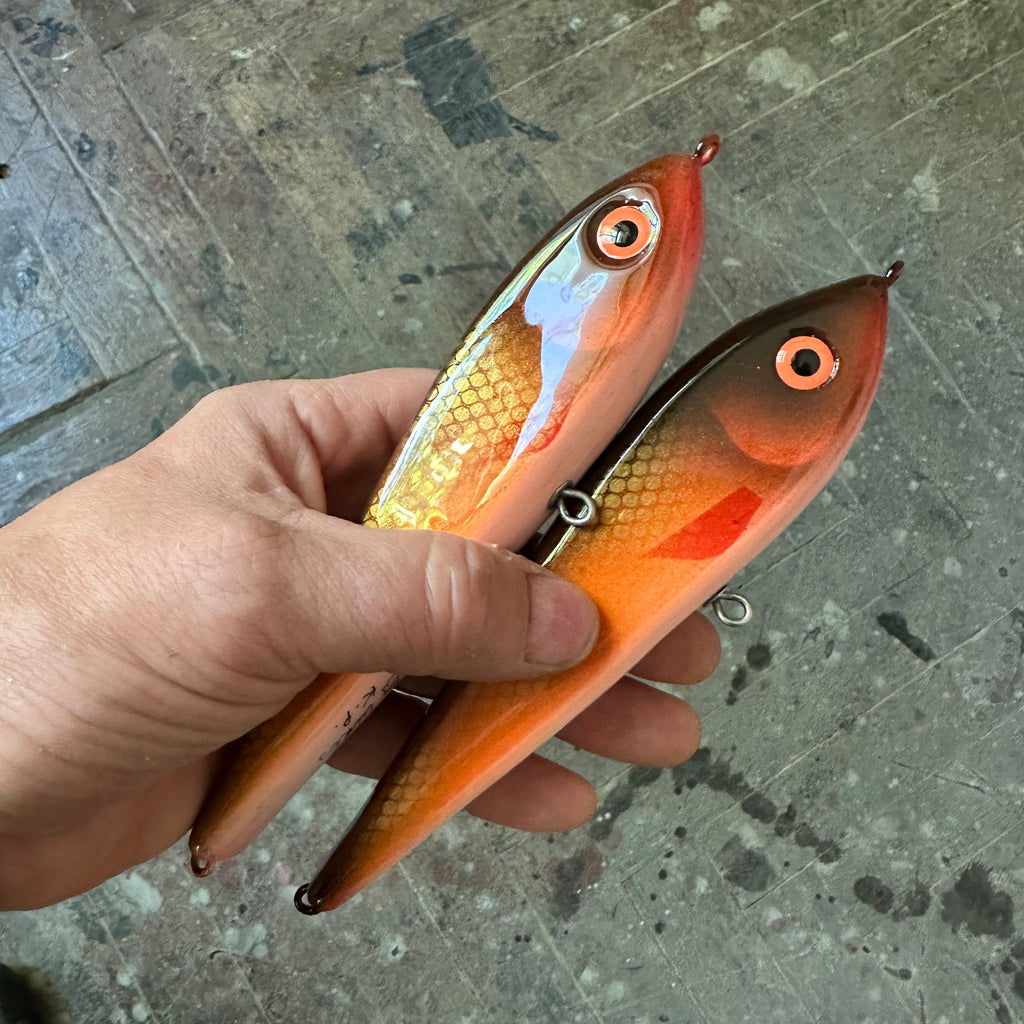J. Walker Orange, slow sinking, 17cm, about 88 grams