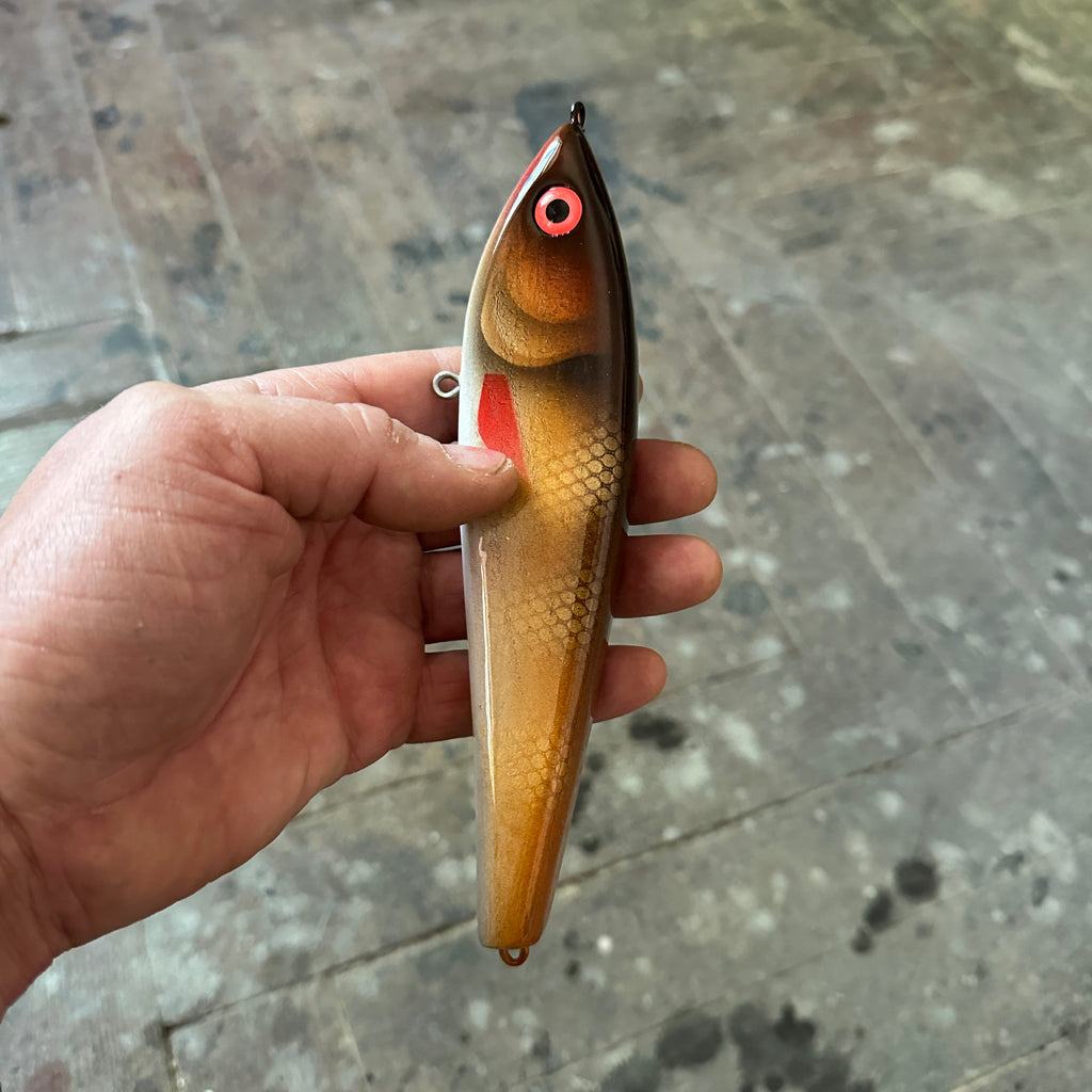 Goliath golden, slow sinking, 17,5cm, about 109 grams