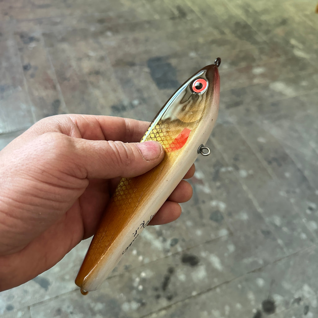 Goliath golden, slow sinking, 17,5cm, about 109 grams