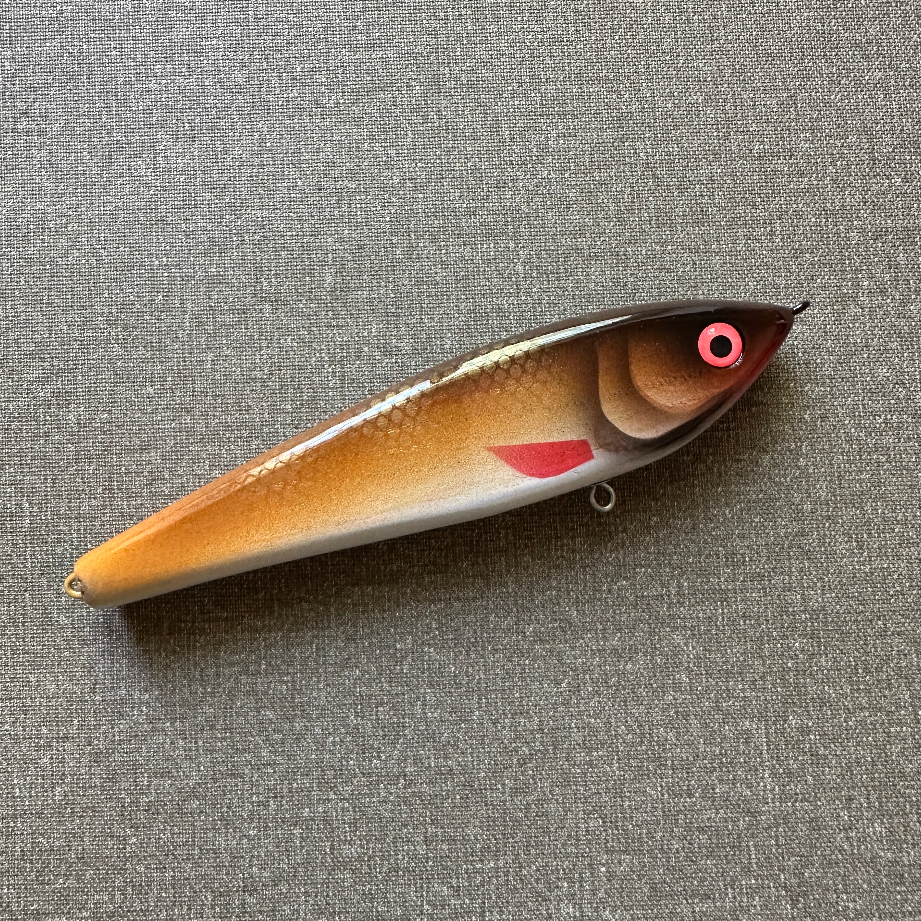 Goliath golden, slow sinking, 17,5cm, about 109 grams