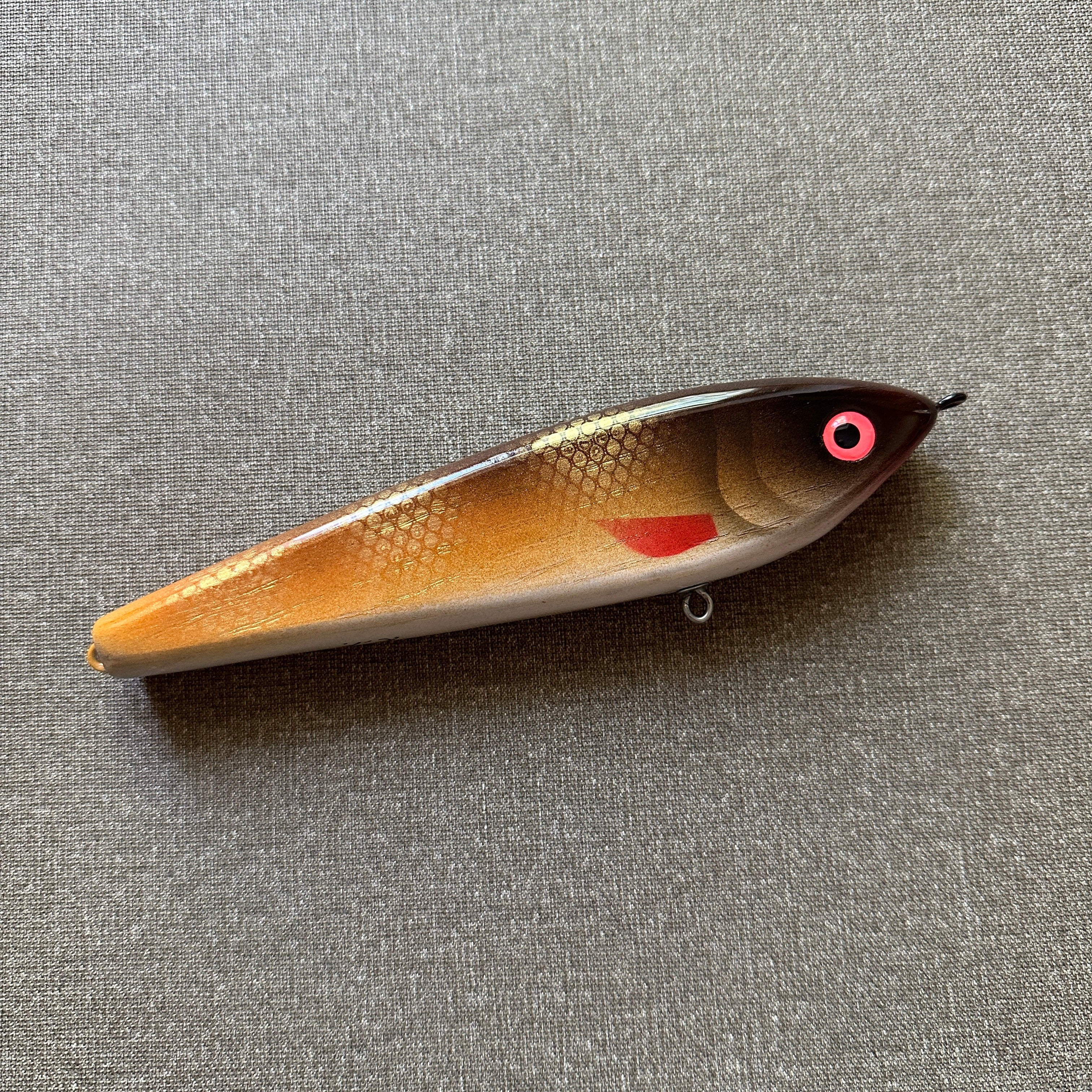 Goliath golden, slow sinking, 17,5cm, about 109 grams