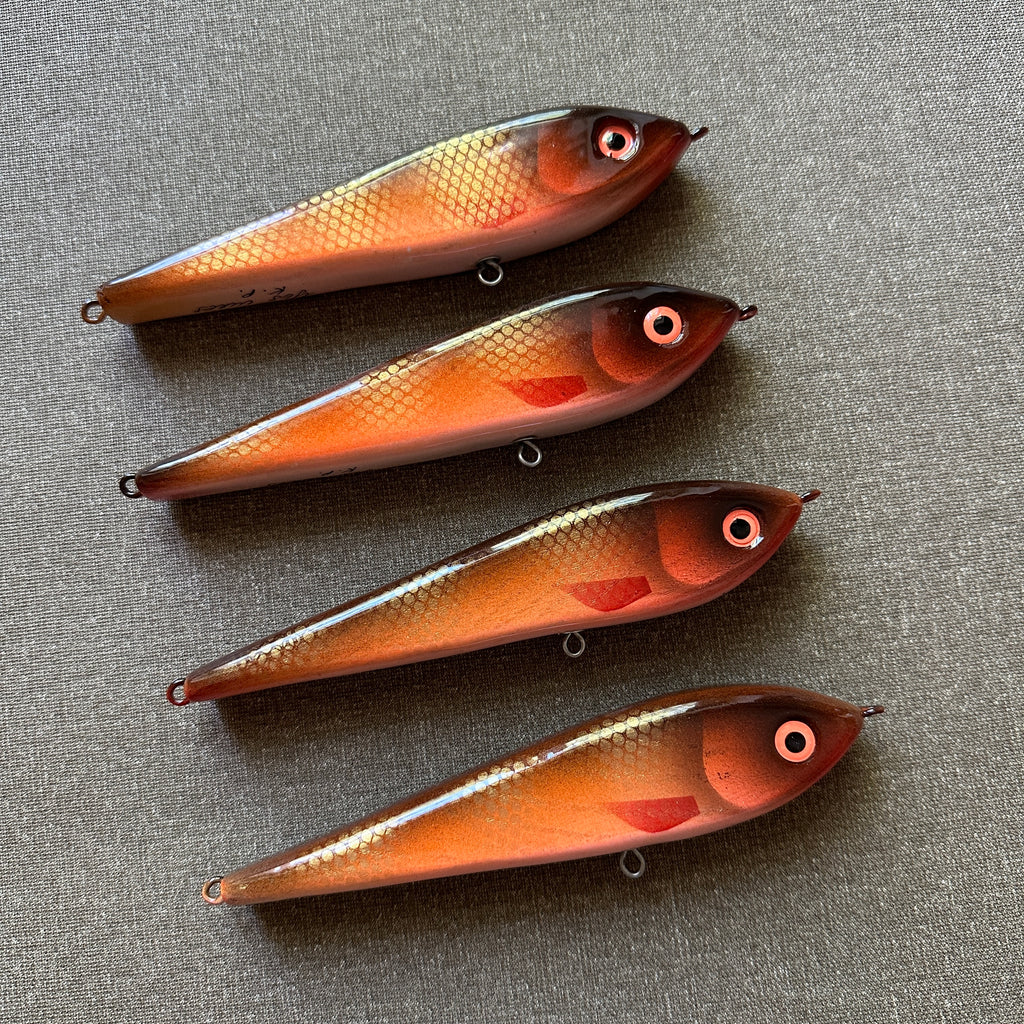 J. Walker Orange, slow sinking, 17cm, about 88 grams